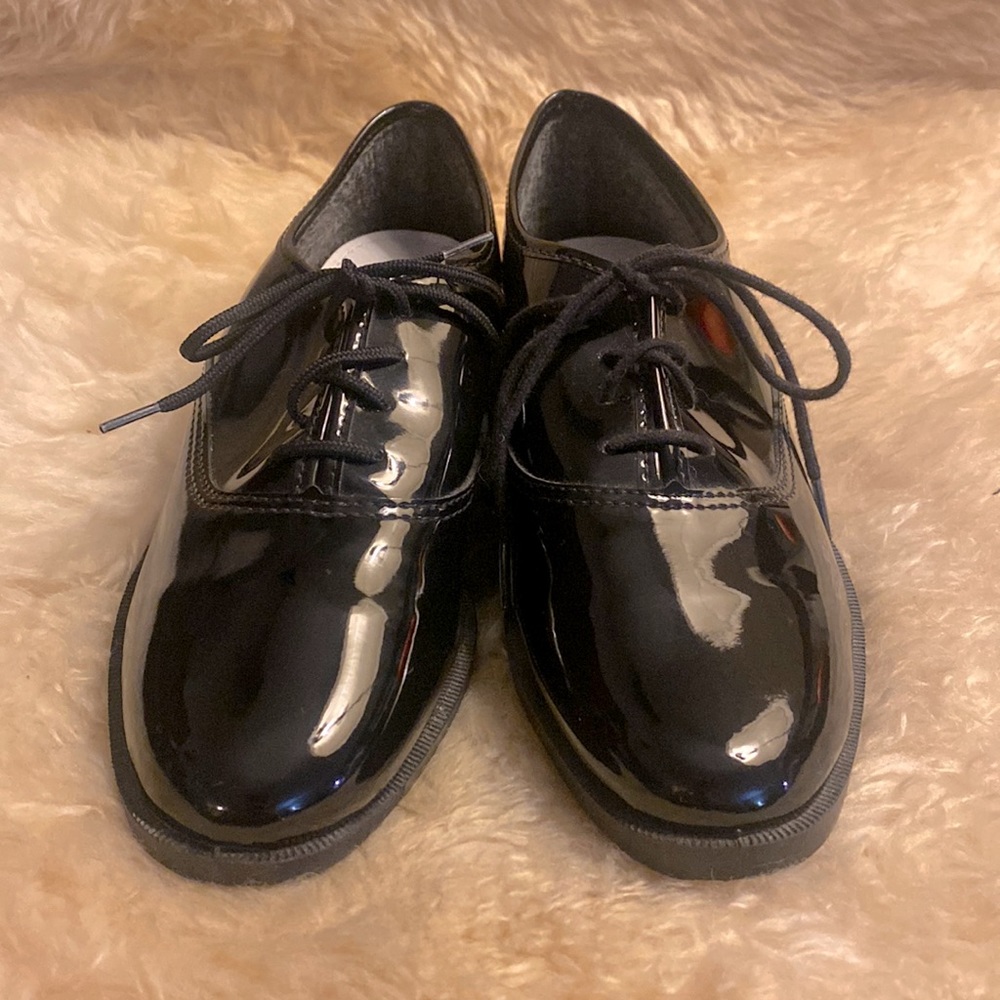 American Apparel patent leather oxford dance shoes